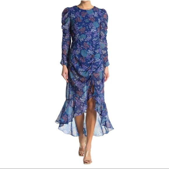 NSR EVA Floral Midi Dress - Picture 2 of 6